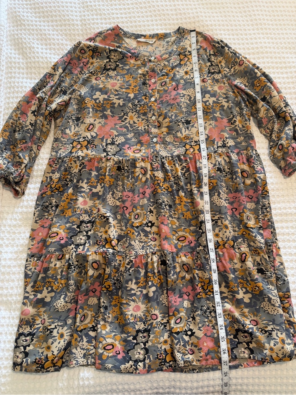 Natural Life Babydoll Floral Dress Size XL - Picture 7 of 7